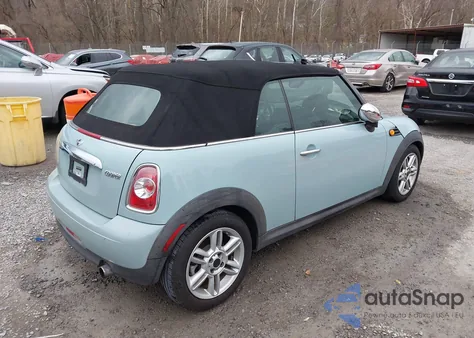 2011 Mini Cooper из США, поврежденный, VIN WMWZN3C53BT133528